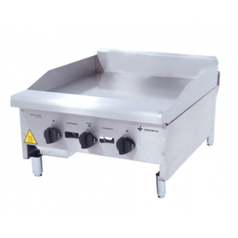 Chapa Linha Americana Gás GLP 8mm 60cm CG60 - Venâncio - Narcel Chefs