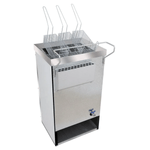 Fritadeira a Gas 20L com Agua e Oleo 3 Cestos FAOAP-30 Venancio