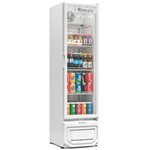 Expositor de Bebidas Vertical GPTU-230 Branco - Gelopar