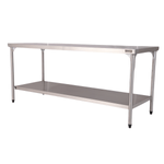 Mesa Inox 430 110x60Cm Prateleira Inferior Krasinox
