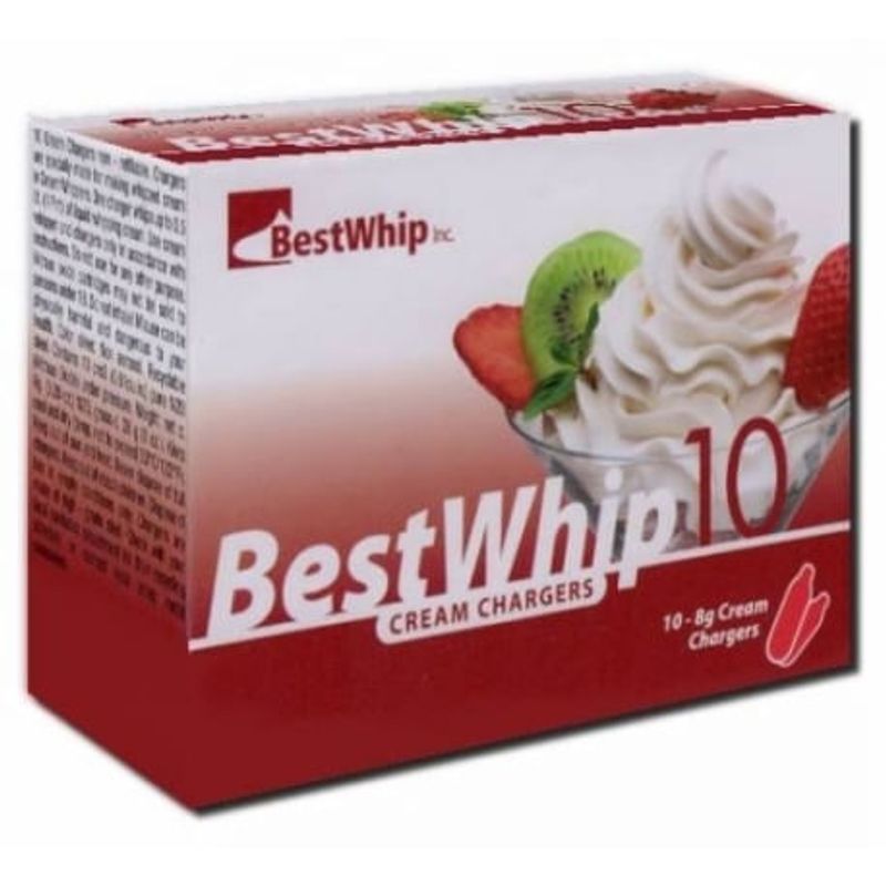 Capsulas BestWhip de Gas para Chantilly 10 unidades