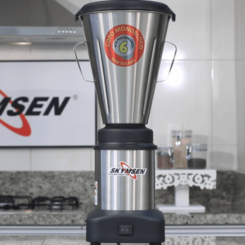 Liquidificador Comercial 6 Litros Baixa Rotacao LS6 Bivolt - Skymsen