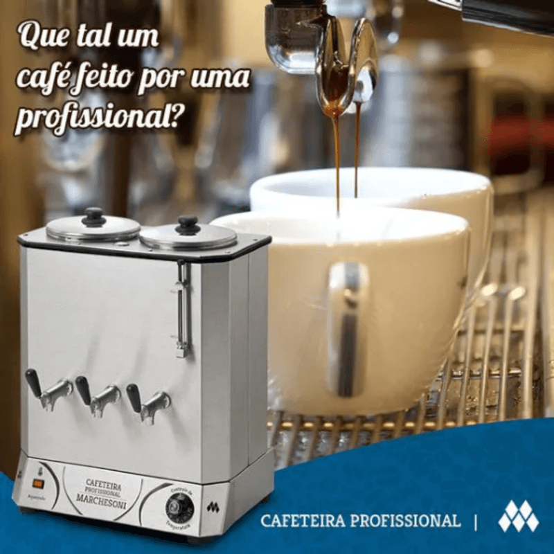 Cafeteira Eletrica Profissional 12 Litros CF-4-622 - Marchesoni