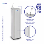 Bebedouro de Pressao Press Star Inox Libell