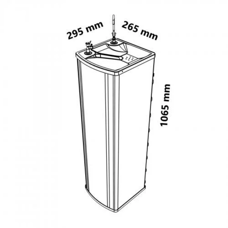 Bebedouro de Pressao Press Star Inox Libell
