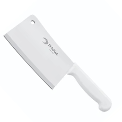 Cutelo de Inox com Cabo Branco DI SOLLE