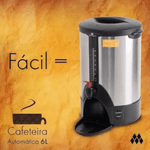 Cafeteira Eletrica Automatica 6 Litros CF-1-691 Marchesoni