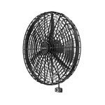 Ventilador de Parede Industrial 1M 1-2CV Preto 220V Alta Potencia