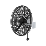 Ventilador de Parede Industrial 1M 1-2CV Preto 220V Alta Potencia