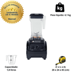 Liquidificador Blender 2 Litros Alta Rotacao - Marchesoni