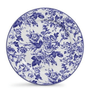 Conjunto 6 Pratos Rasos Blue Garden Elegância à Mesa - Scalla