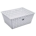 Cesta De Plastico Maxi Branco - Coza