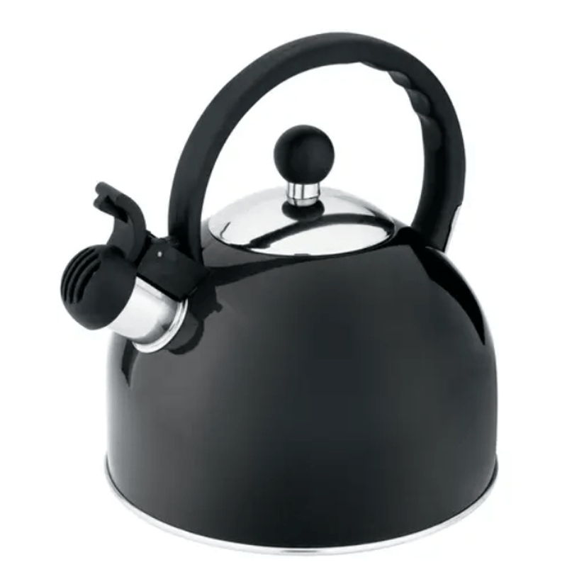 Chaleira De Inox Com Apito Preto 1-75 Litros - Hercules