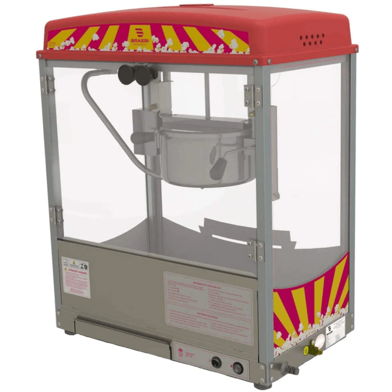 Maquina Pipoqueira Eletrica Profissional 127V Braesi BMP-150