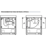 Maquina Pipoqueira Eletrica Profissional 127V Braesi BMP-150