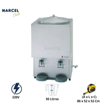 -Refresqueira Industrial 50 Litros Alta Performance RFI50 220V Begel