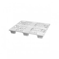 Estrado Pallet Bolivar Vazado120x100x14 348 Branco