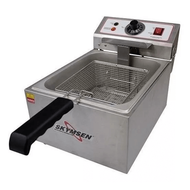 Fritadeira Eletrica 1 Cuba 5L Inox FE-10-N 220V - Skymsen