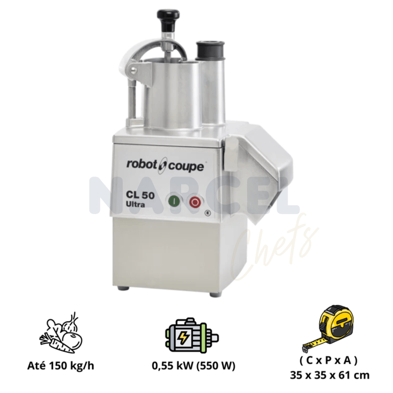 Processador De Alimetos CL50 Com 5 Discos Robot Coupe