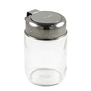 Queijeira De Vidro Com Tampa Inox - Allisan