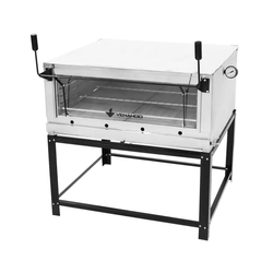 Forno Industrial Roma a Gás FIRI-90 Inox 132L