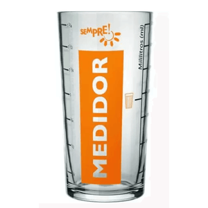 Copo Medidor De Vidro 390ml - Nadir