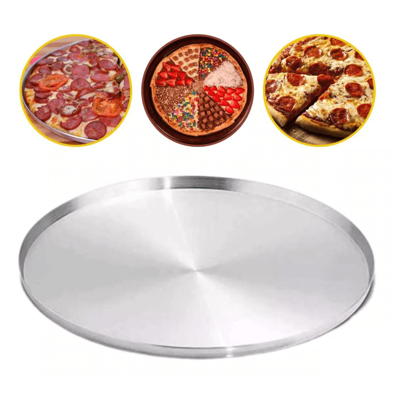 Forma Pizza Aluminio 40cm Nova Real Aluminio 5740