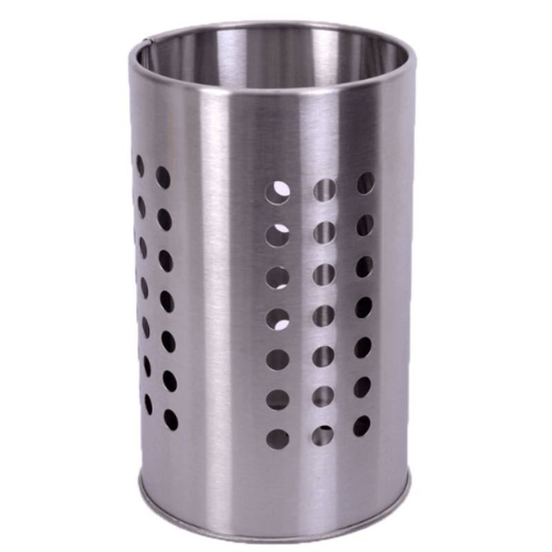 Porta Utensilios De Inox Escovado - Mimo