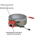 Tacho Eletrico Para Fritura Profissional 7 Litros 127V PR70 Progas