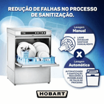 Lavadora de Loucas Hobart Ecomax 403 220V Monofasica