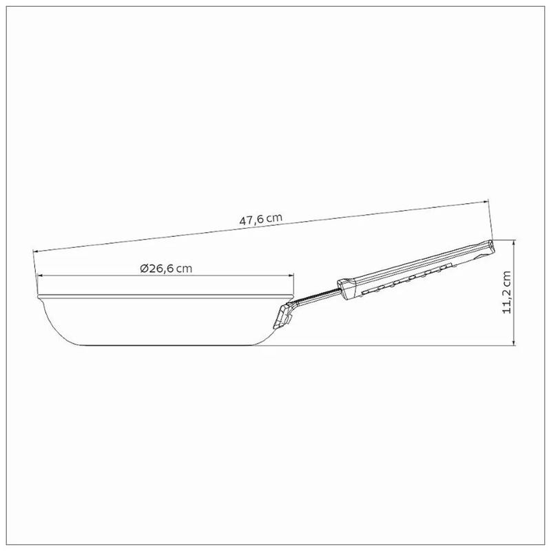 Frigideira Profissional Tramontina Fusion 25cm 20837025