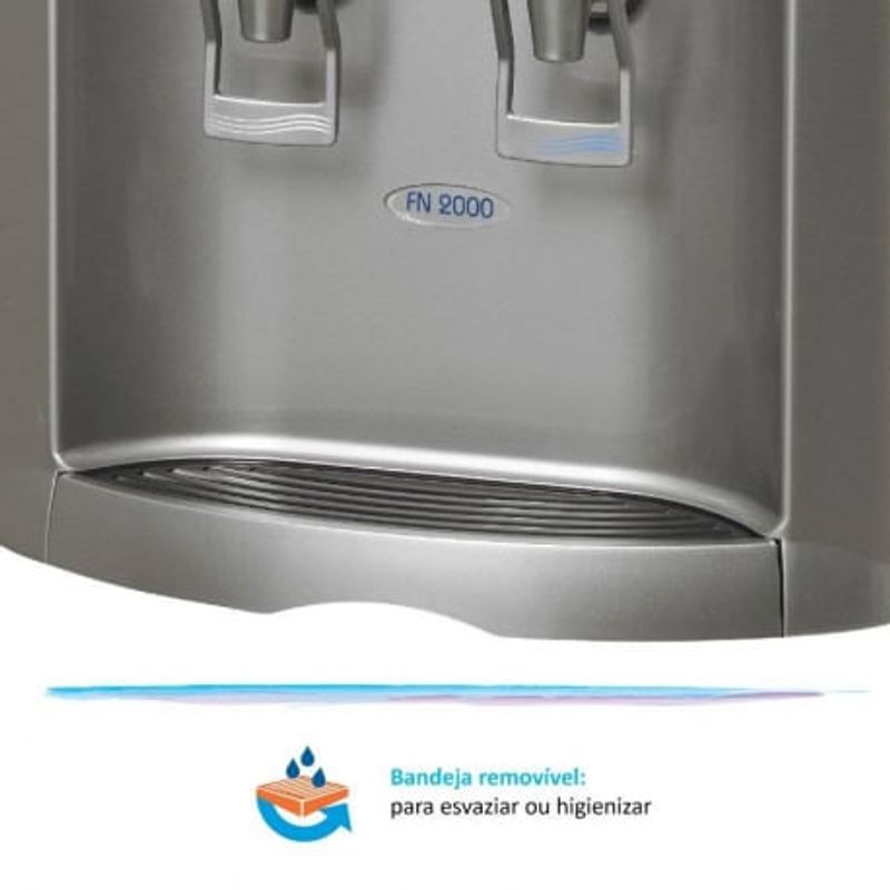 Bebedouro De Mesa FN Compact Prata - IBBL