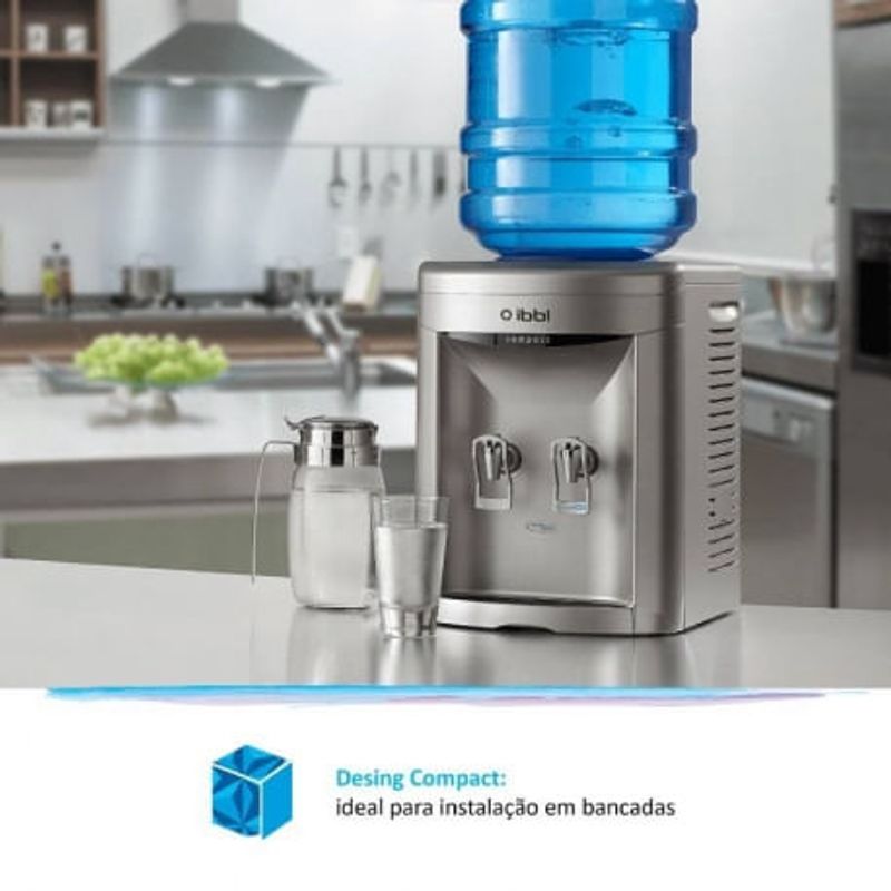 Bebedouro De Mesa FN Compact Prata - IBBL