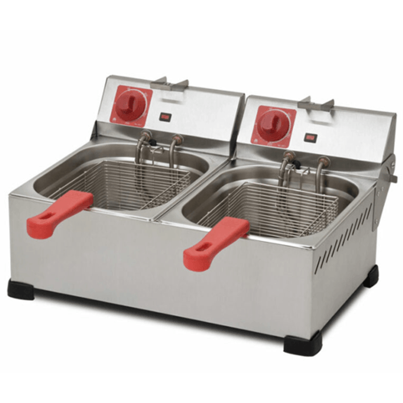 Fritadeira Eletrica 2 Cubas de 6 Litros FT-1621 - Marchesoni