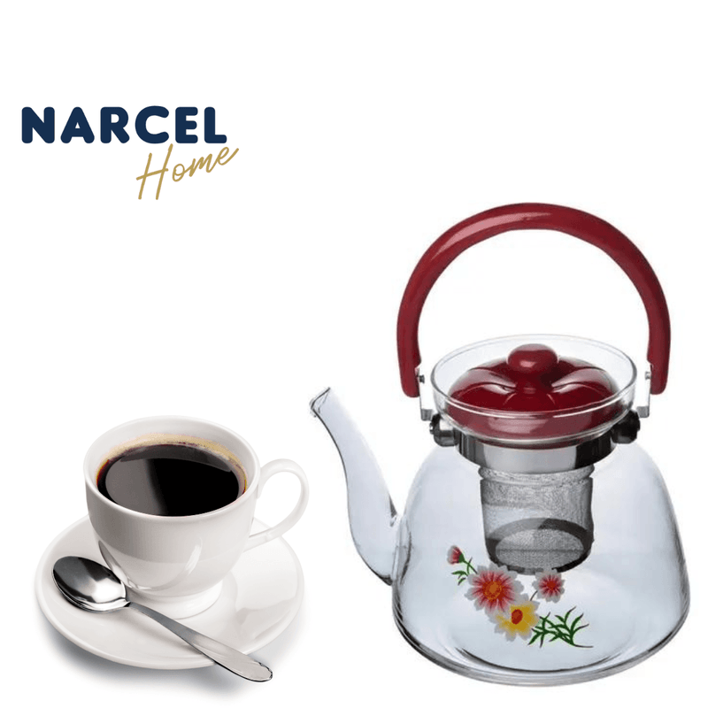 Chaleira De Vidro Com Infusor 1-6 Litros - Gp Inox