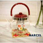 Chaleira De Vidro Com Infusor 1-6 Litros - Gp Inox