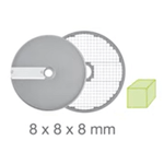 Kit Cubo 8x8x8mm - Robot Coupe