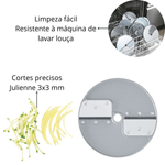 Disco Juliene 3x3mm Robot Coupe