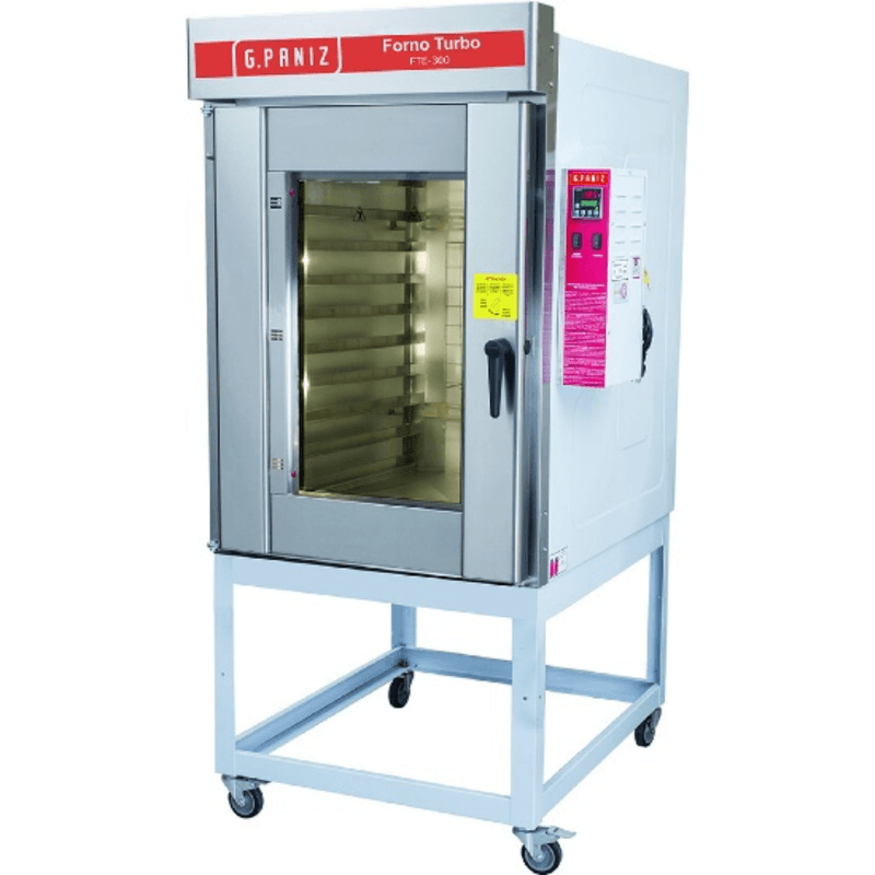 Forno Turbo Eletrico Trifasico 220V FTE300 10 Esteiras - Gpaniz