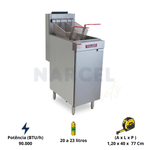 Fritadeira Industrial Vulcan LG300 a Gas GLP 20 Litros Hobart