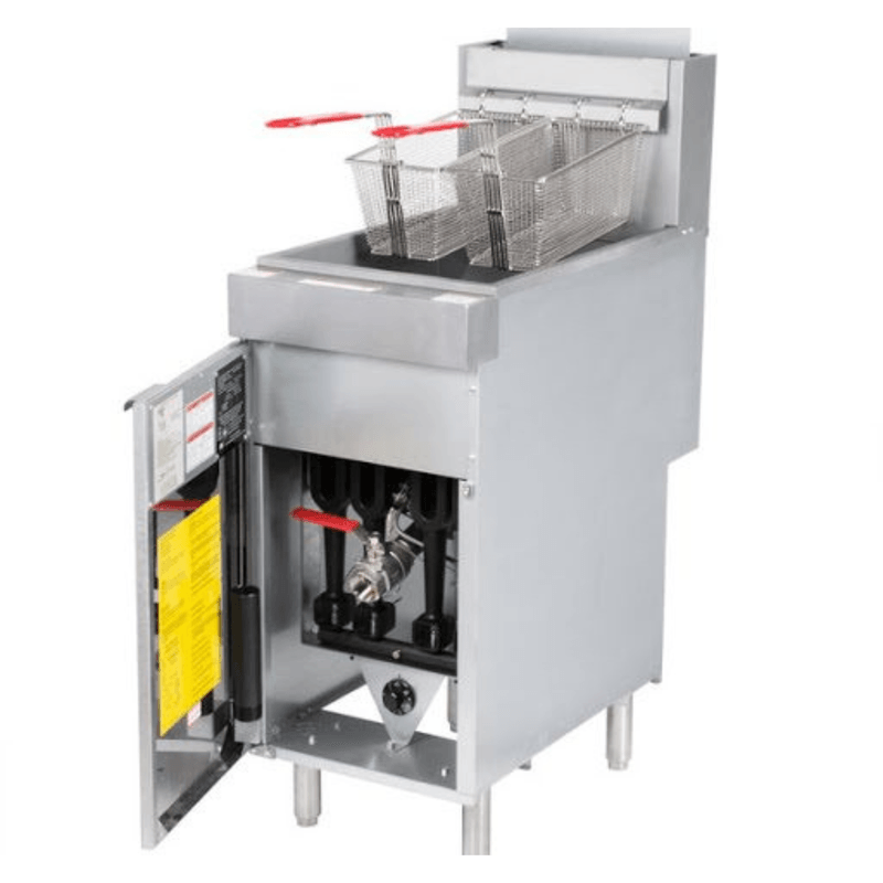 Fritadeira Industrial Vulcan LG300 a Gas GLP 20 Litros Hobart