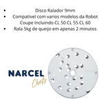 Disco Ralador 9mm para Processador Robot Coupe Profissional