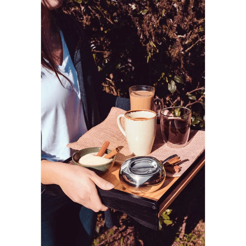 Acucareiro Inox com Colher Tramontina Linha Cha e Cafe