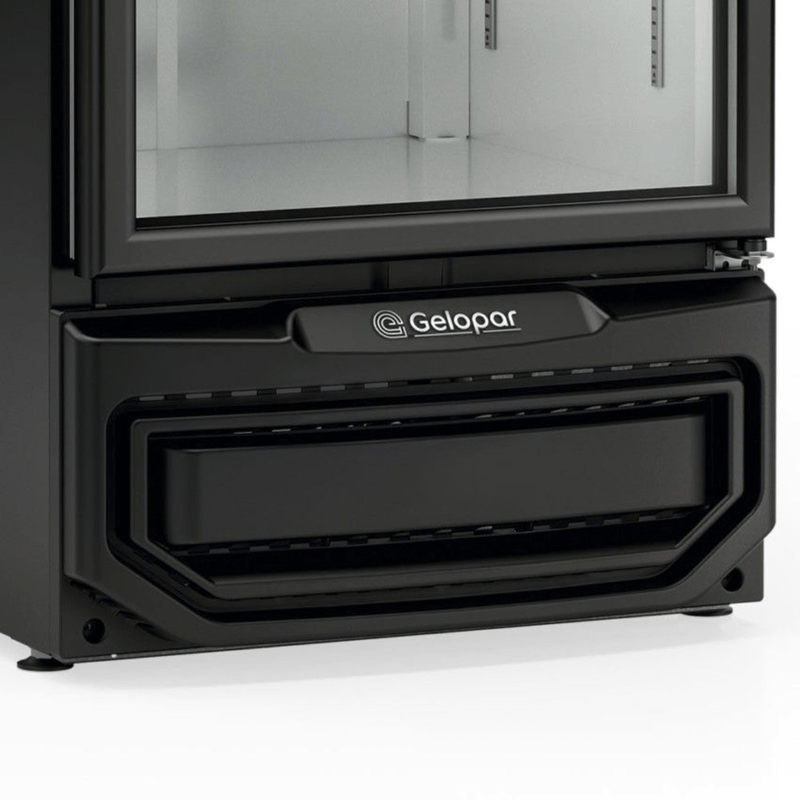 Cervejeira 410 Litros GRBA-400PV PR Preta - Gelopar