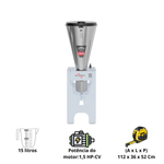 Liquidificador Industrial 15L Basculante LB15  Skymsen 220V