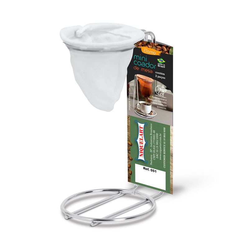 Mini Coador De Mesa 6-5cm - Niquelart