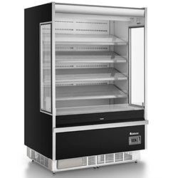 Refrigerador Vertical Aberto GSTO-1300 Preto - Gelopar