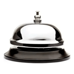 Campainha de Mesa de Inox 10cm - GP INOX
