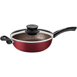 Fritadeira Multiuso Tramontina Paris 26cm 3-6L c- Tampa Vermelha-------