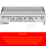 Chapa Bifeteira Profissional a Gas VCRG48 Vulcan - Hobart